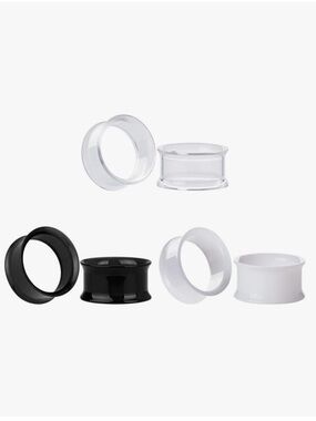 COOEAR 00g (10mm) Acrylic Gauge Tapers – Never Used